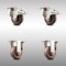 Service Caster 3 Inch 316SS High Temp Glass Filled Nylon Plate Caster Lock Brake 2 Rigid, 2PK SCC-SS316TTL20S314-GFNSHT-2-R-2 - alternate 1